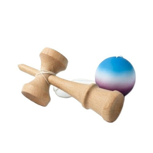 Kendama Profesionala, STELAMOS, Editia Cerul Noptii, realizat din lemn premium, finisaj lucios in degrade